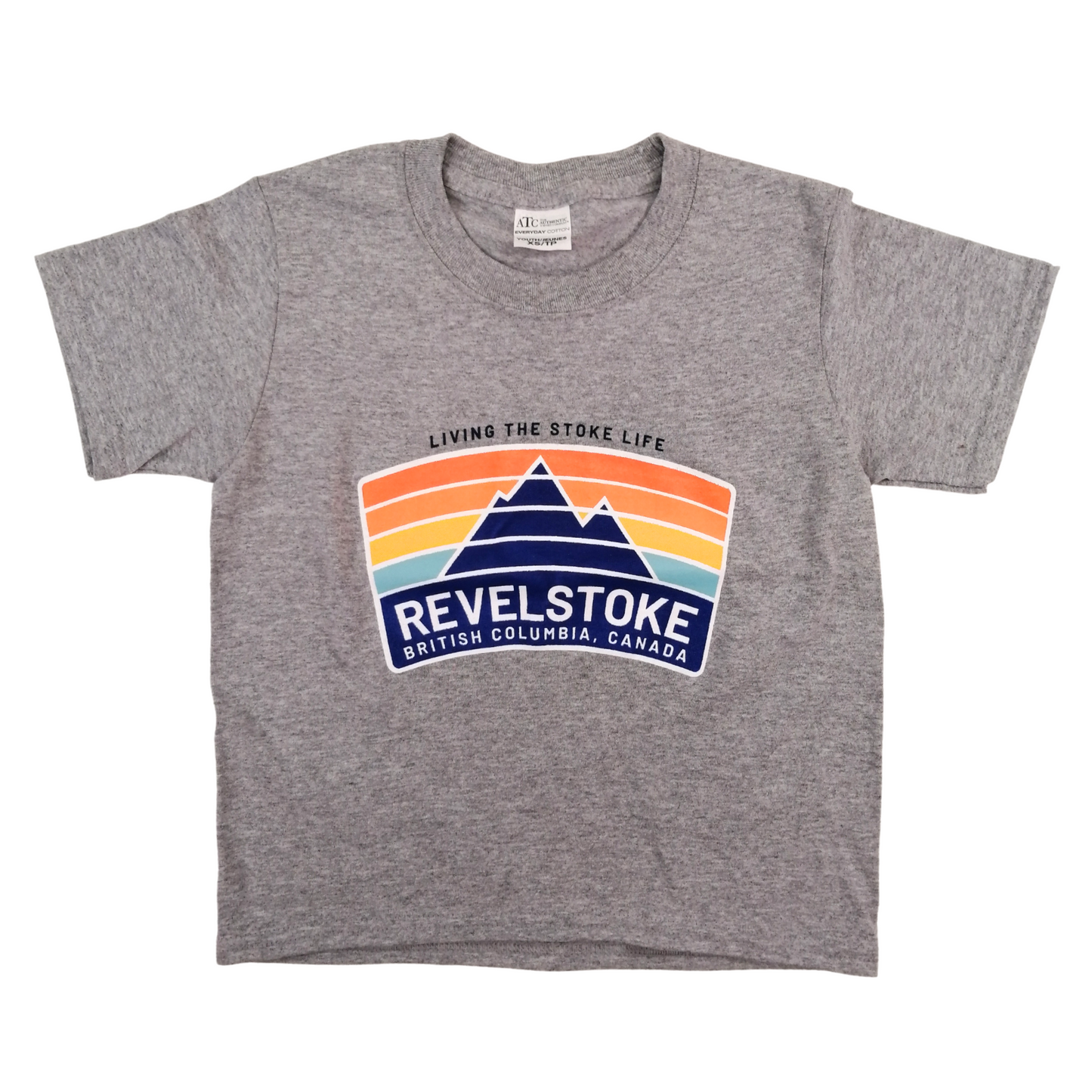 Youth Rainbow T-Shirt, Grey