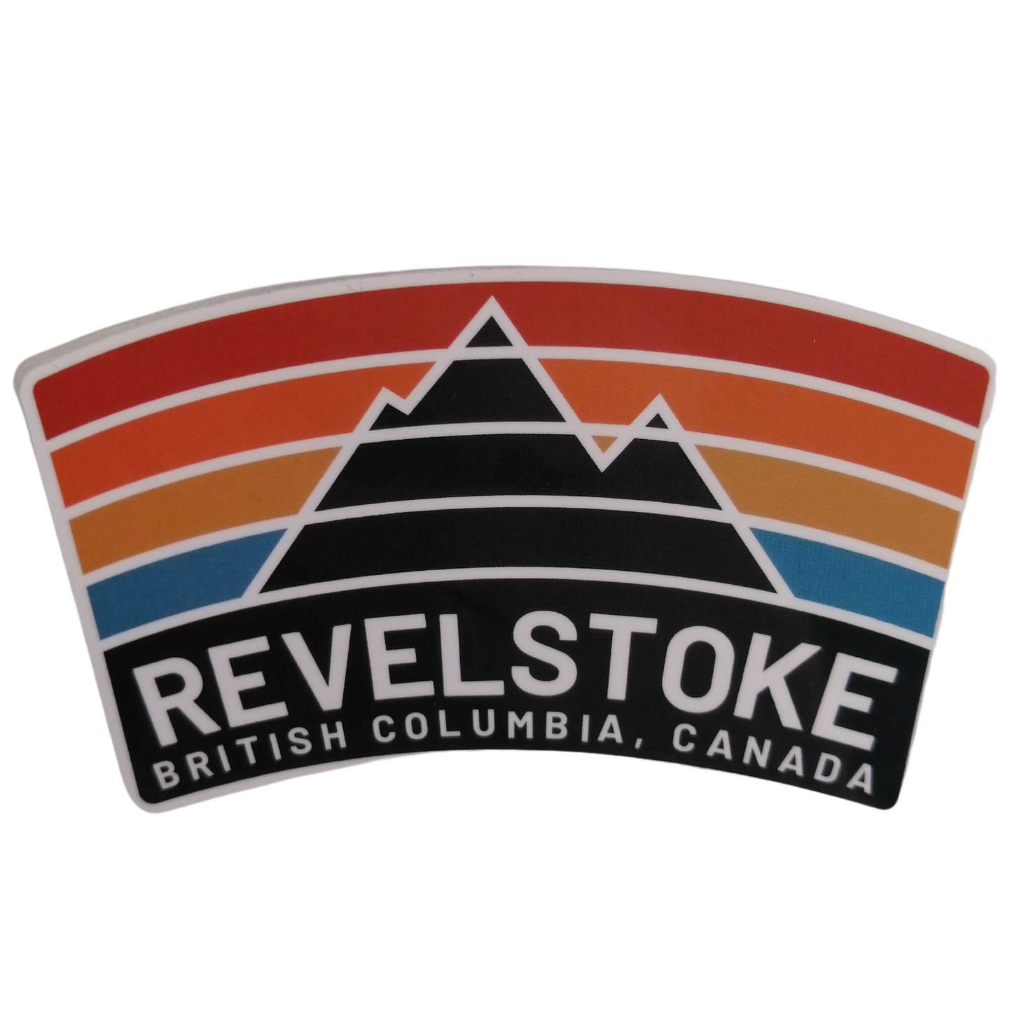 REVELSTOKE RAINBOW STICKERS