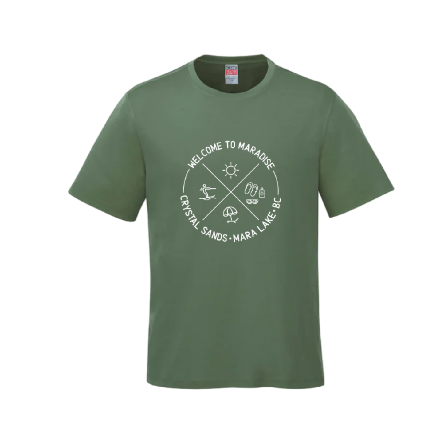 Beach Icons, Youth T-shirt