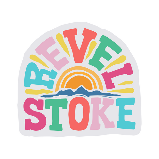 Sun Ray Sticker, Multiple Colours