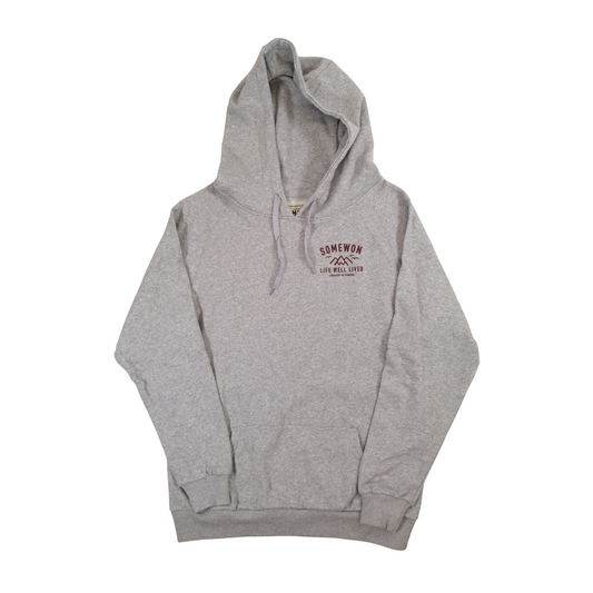MEN'S CREATED HEMP HOODIE, GREY