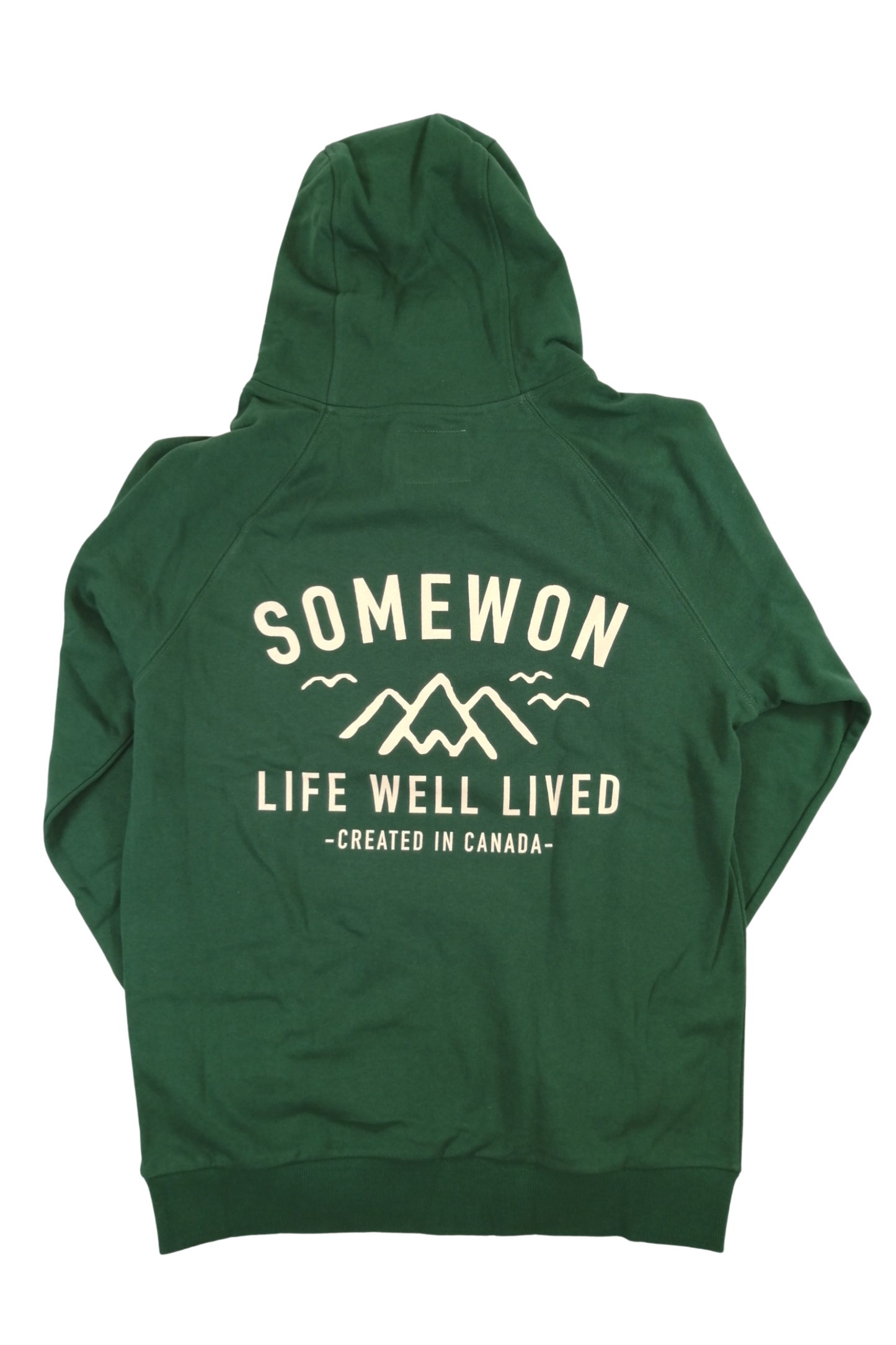 MEN'S CREATED HEMP HOODIE, GREEN