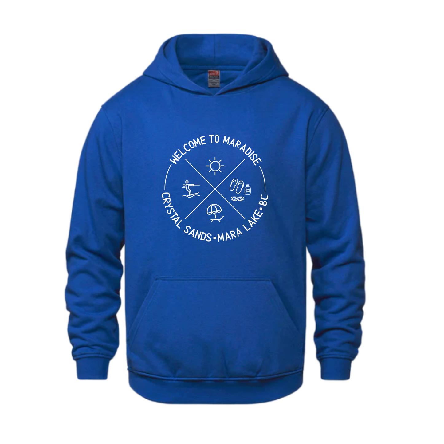 Beach Icons, Youth Hoodie