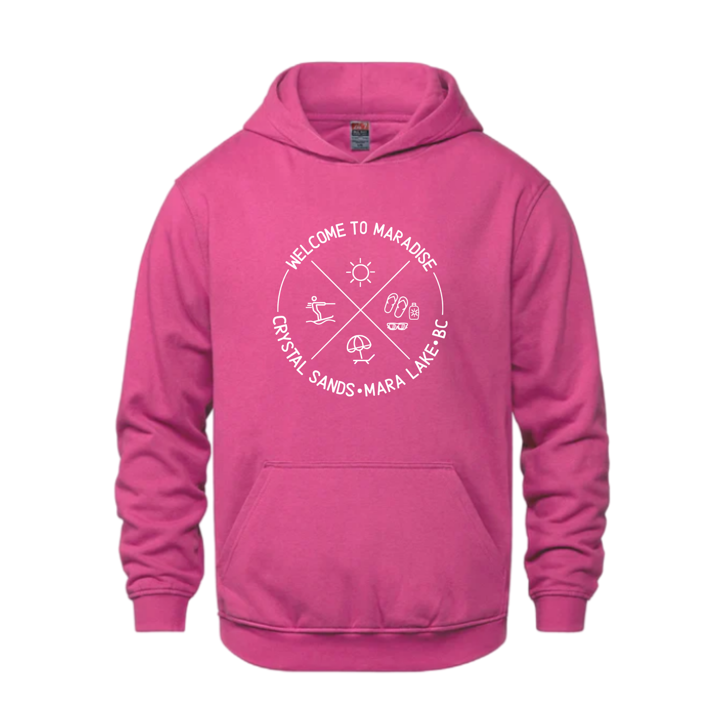 Beach Icons, Youth Hoodie
