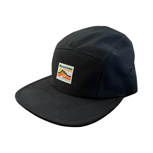 Revelstoke Mountains Patch Hat, Black