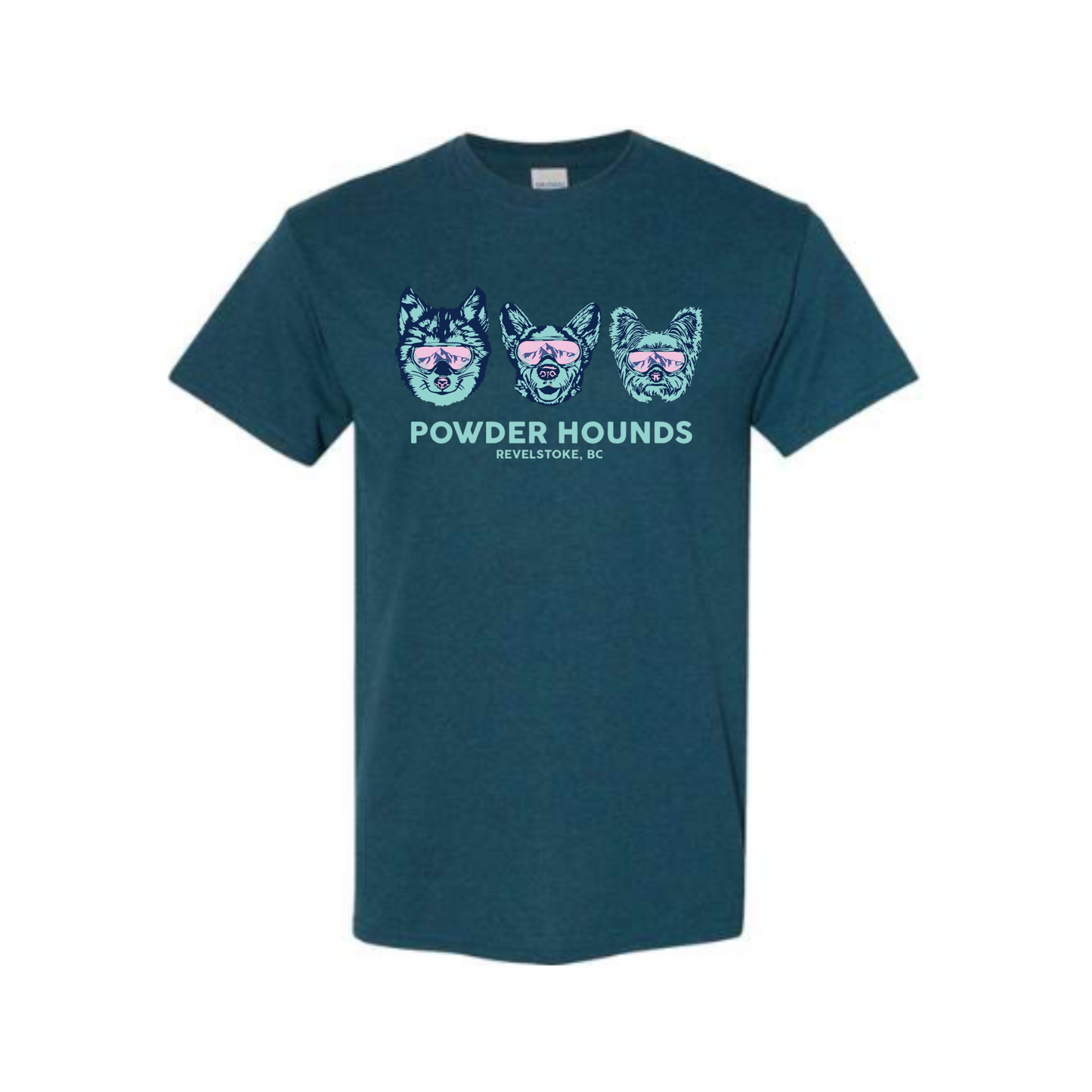 Powder Hounds T-shirt, Multiple Colours