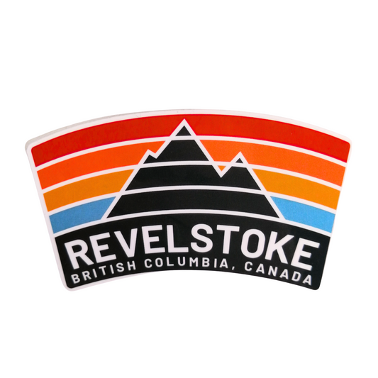 Revelstoke Rainbow Stickers, Pack of 50