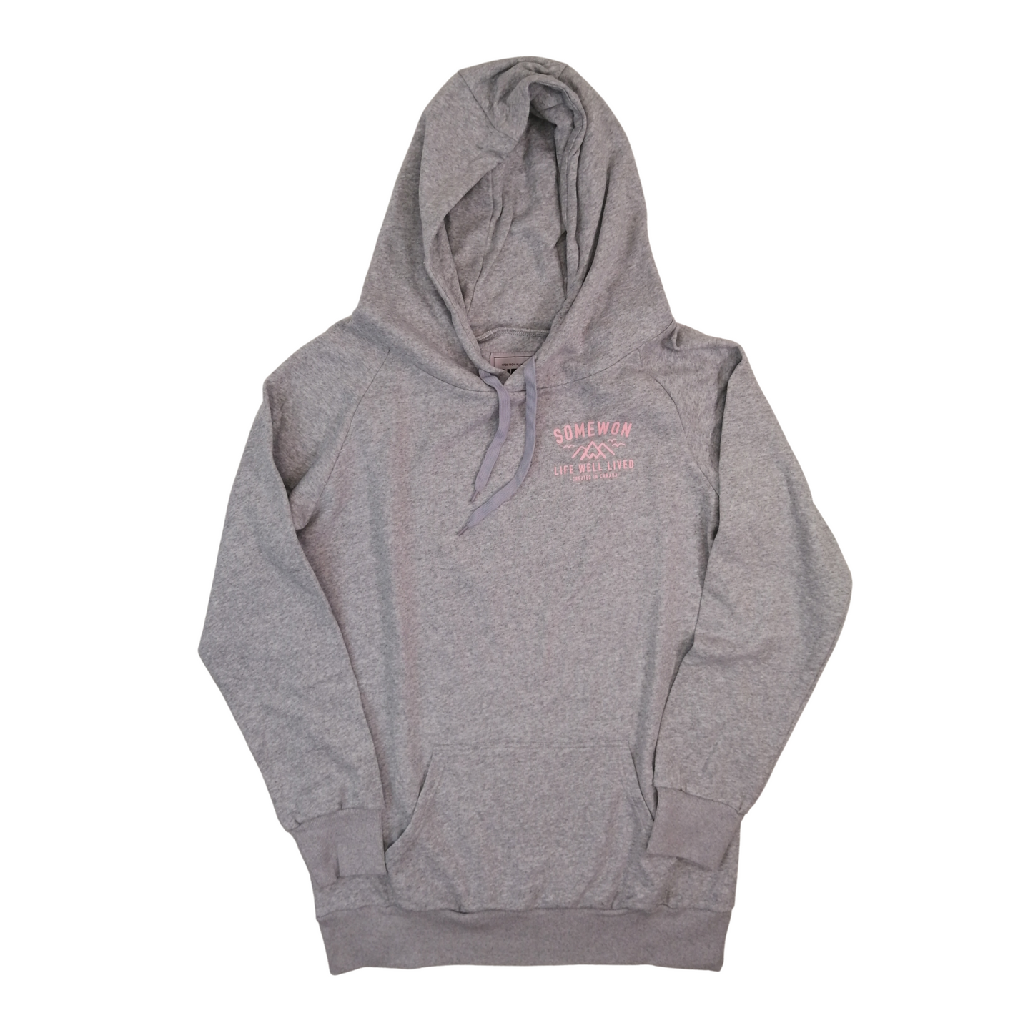 WOMEN'S CREATED HEMP HOODIE, GREY